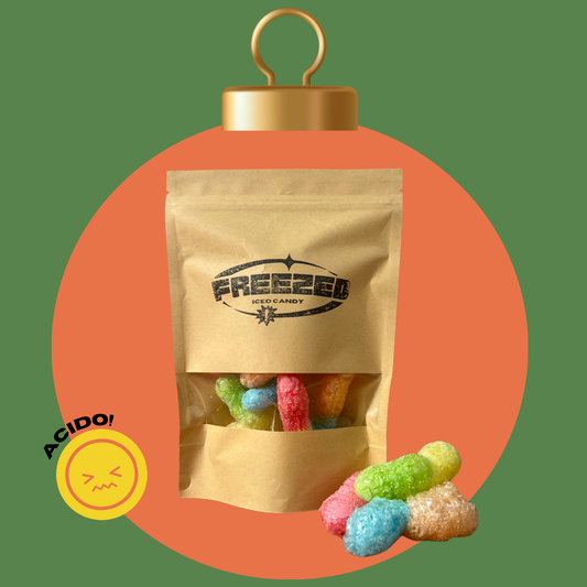 Freeze Dried Sour Worms