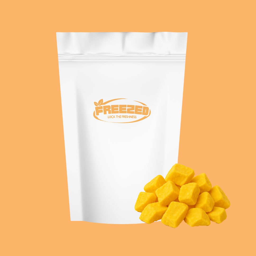 Freezed Freeze Dried Mango Chunks – Freezed
